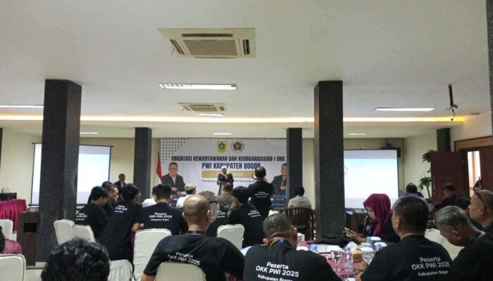 PWI Kabupaten Bogor Adakan OKK Untuk Mencetak Jurnalis Profesional