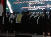 Pembukaan Pendidikan Kader Ulama Angkatan Ke-19 Kabupaten Bogor