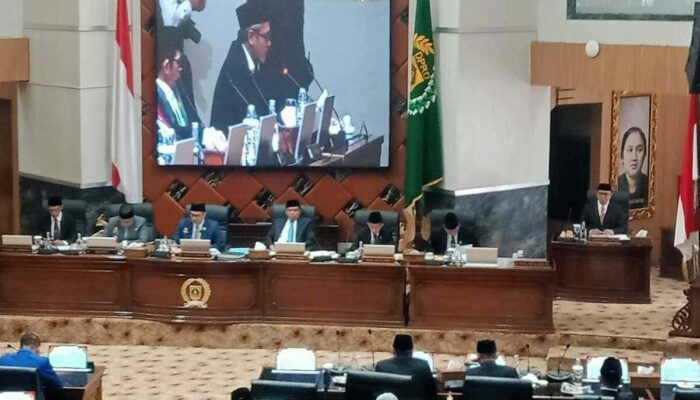 DPRD Kabupaten Bogor Bersama Bupati Rapat Paripurna Bahas Tentang Ketertiban Umum