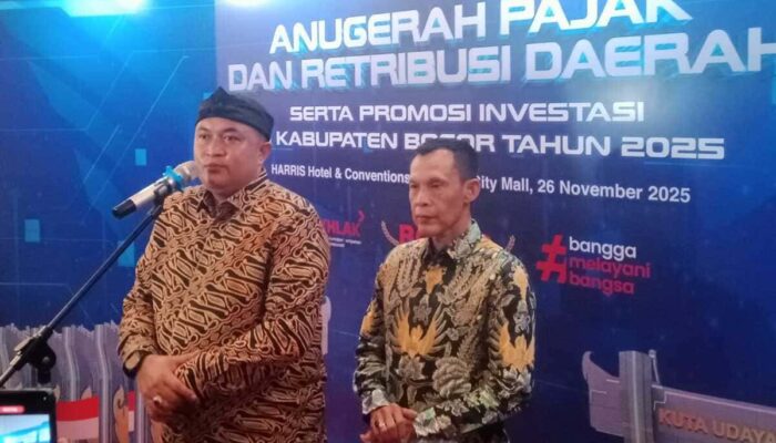 Anugerah Pajak dan Retribusi Daerah serta Promosi Investasi Kabupaten Bogor Tahun 2025