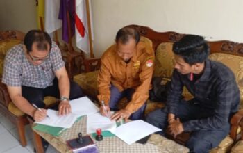 saat tanda tangan MOU