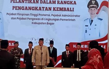 Bupati Bentuk Dua Dinas Baru Percepat Pelayanan Publik Sekaligus Lantik Pimpinan Tinggi Pratama